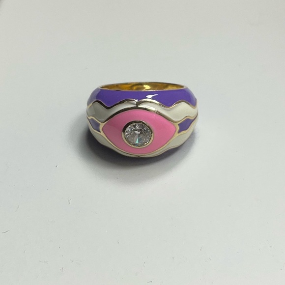 Big Mama. Enamel MOD Ring. Size 6. - Picture 4 of 4